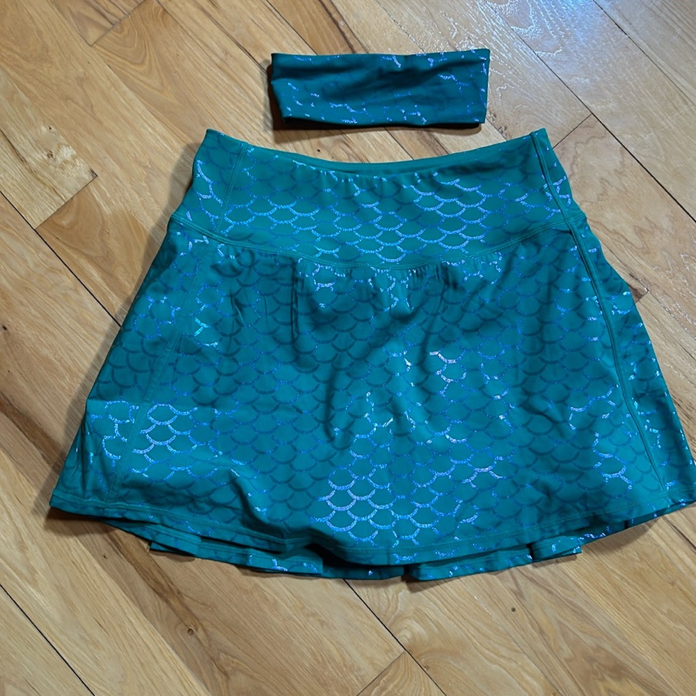 Crowned Athletics Little Mermaid Skort